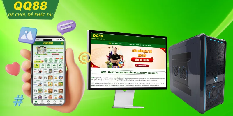 Chuẩn bị thiết bị trước khi đăng nhập QQ88